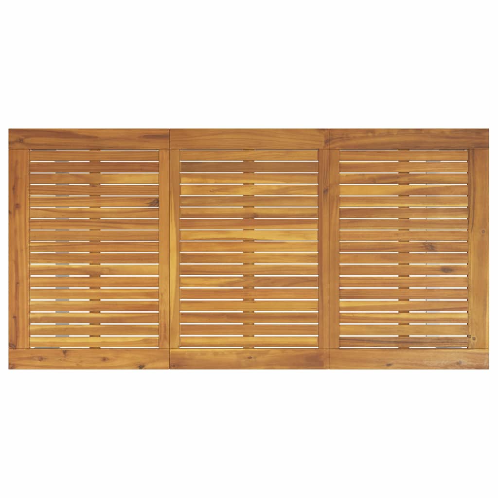 Mesa de Jantar para Jardim Cinzeto 160 x 80 x 75 cm