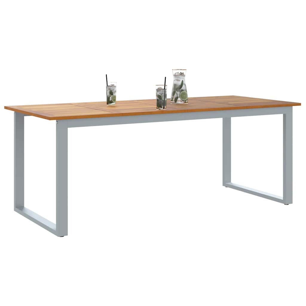 Mesa de Jantar para Jardim Cinzeto 200 x 90 x 75 cm