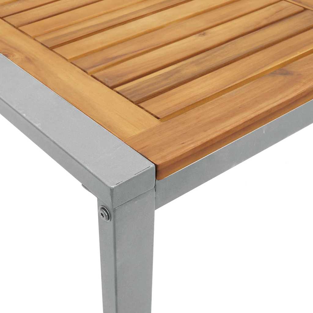 Mesa de Jantar para Jardim Cinzeto 180 x 90 x 75 cm