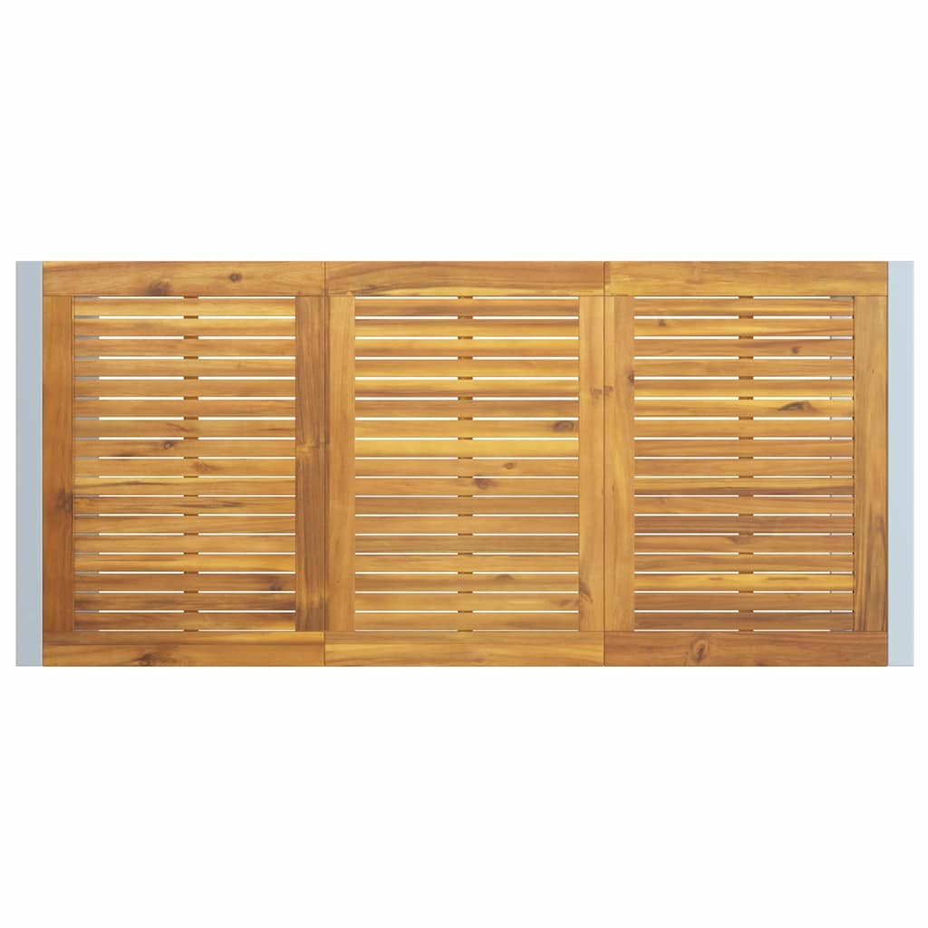 Mesa de Jantar para Jardim Cinzeto 180 x 90 x 75 cm
