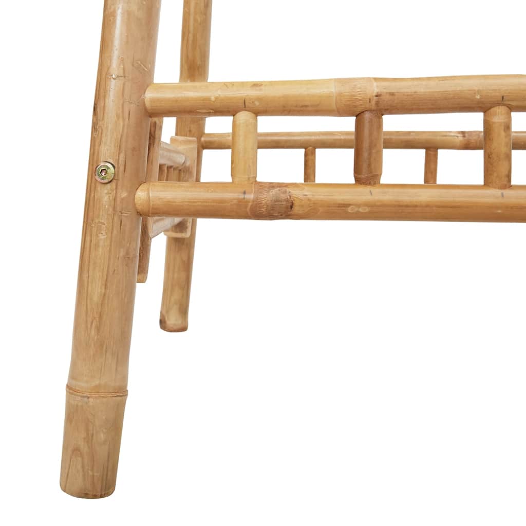 Mesa de bar para exterior quadrado 55x55x100 cm bambu