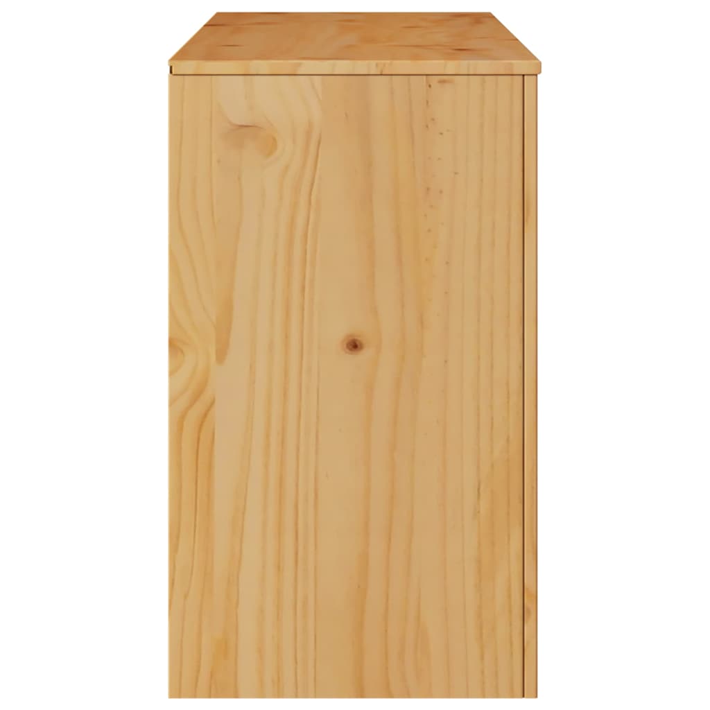 Baú de Gavetas com gaveta Castanho 111 x 43 x 73,5 cm