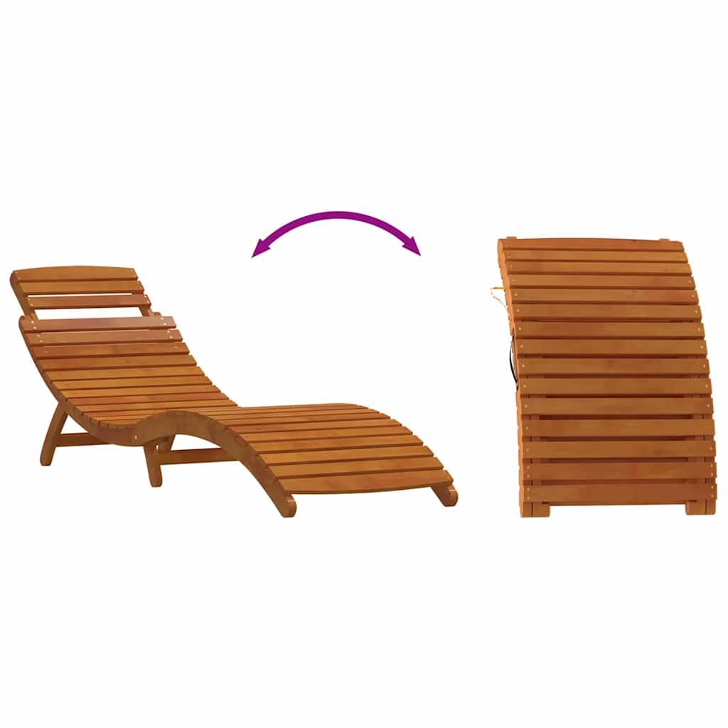 Espreguiçadeira 2-pessoa 2 pcs Cinzento-claro 184 x 55 x 64cm