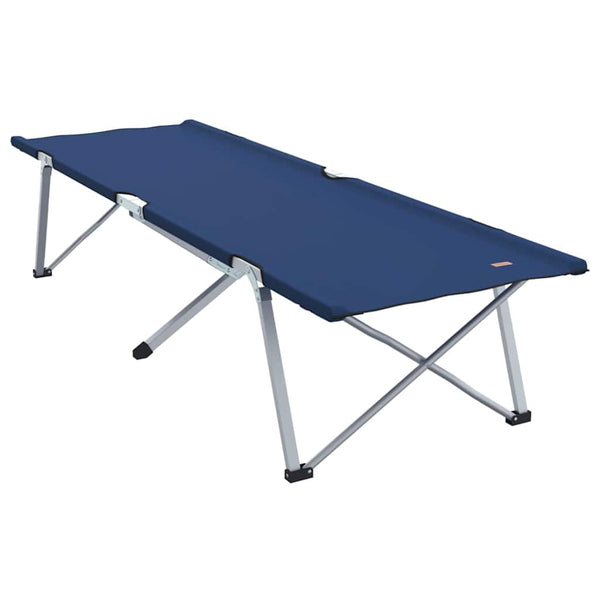 Cama de Camping Dobrável Azul 62 x 194 x 42 cm Tecido Oxford