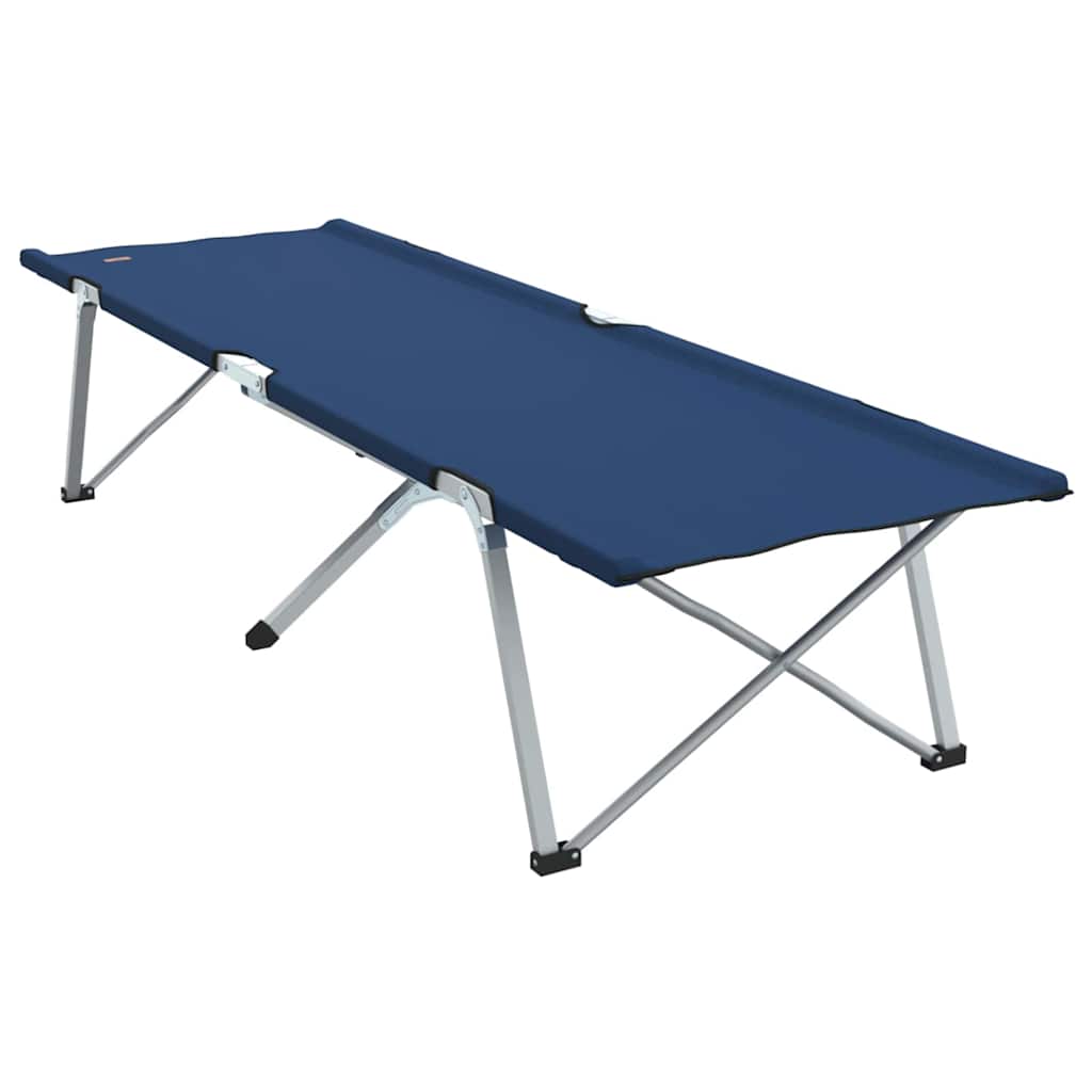 Cama de Camping Dobrável Azul 62 x 194 x 42 cm Tecido Oxford