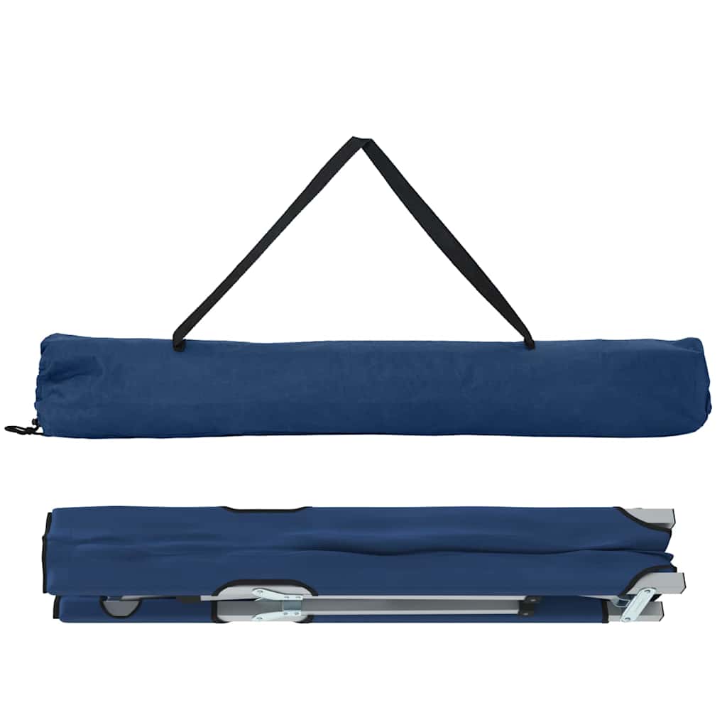 Cama de Camping Dobrável Azul 62 x 194 x 42 cm Tecido Oxford