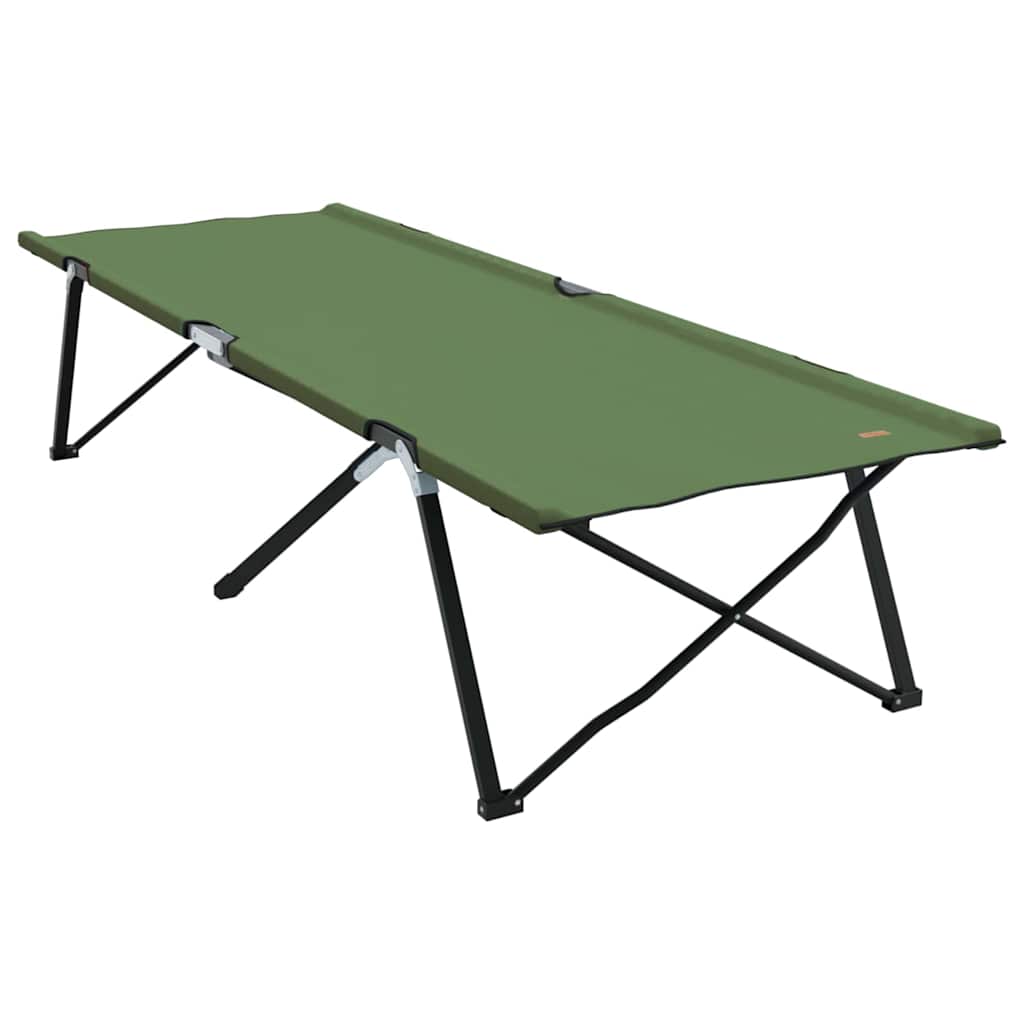 Cama de Camping Dobrável 2 pcs Amy amarelo 206 x 76 x 74 cm