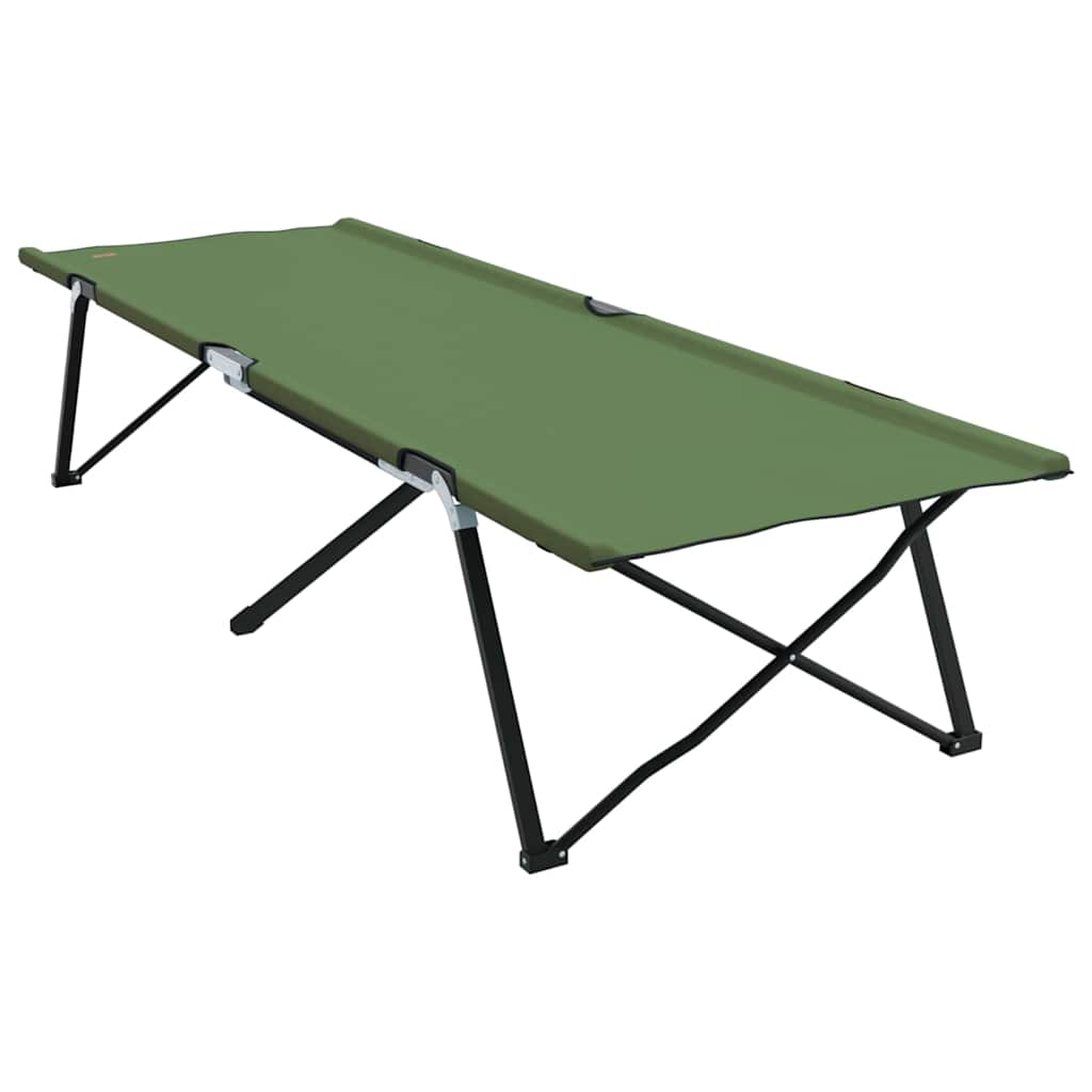 Cama de Camping Dobrável 2 pcs Amy amarelo 206 x 76 x 74 cm