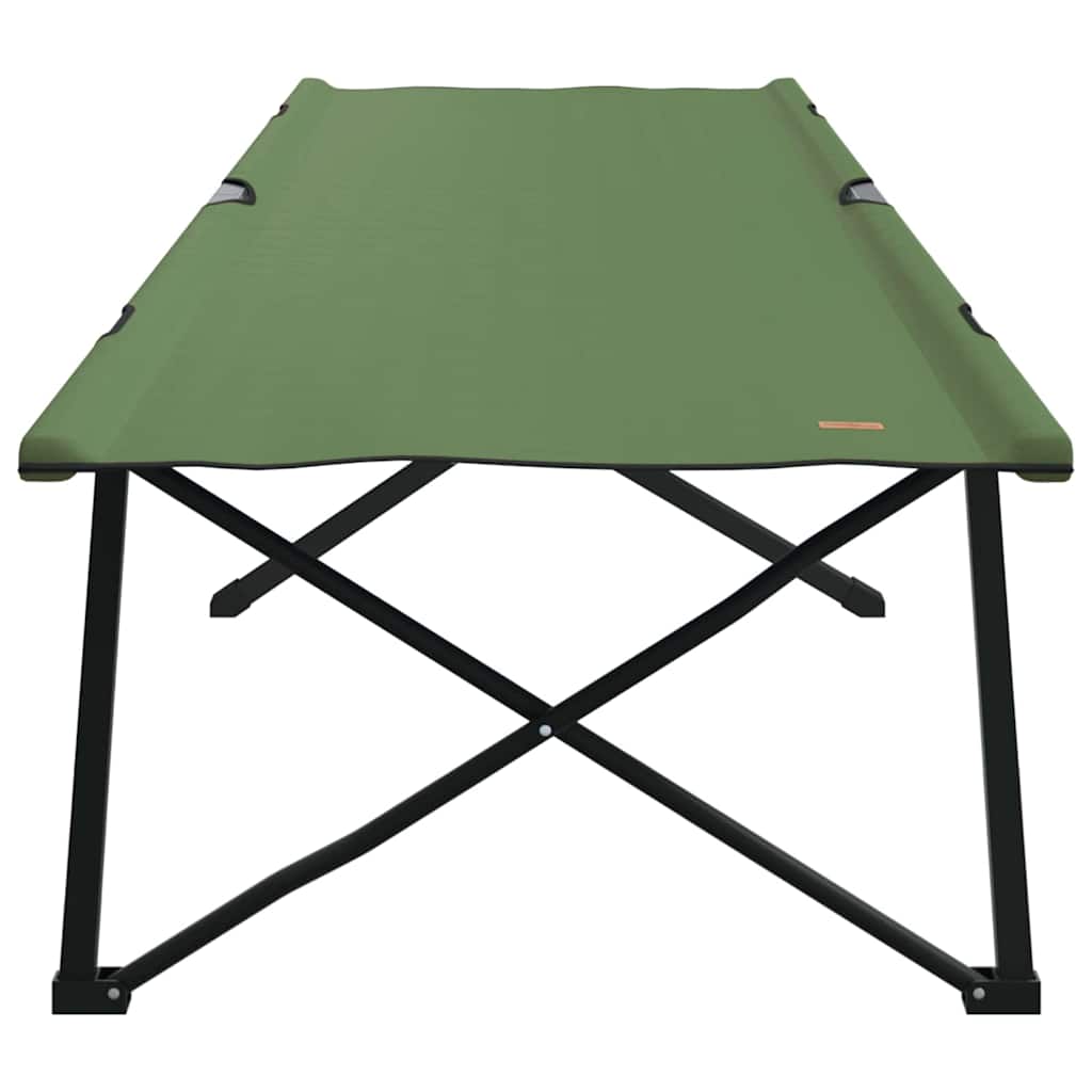 Cama de Camping Dobrável 2 pcs Amy amarelo 206 x 76 x 74 cm