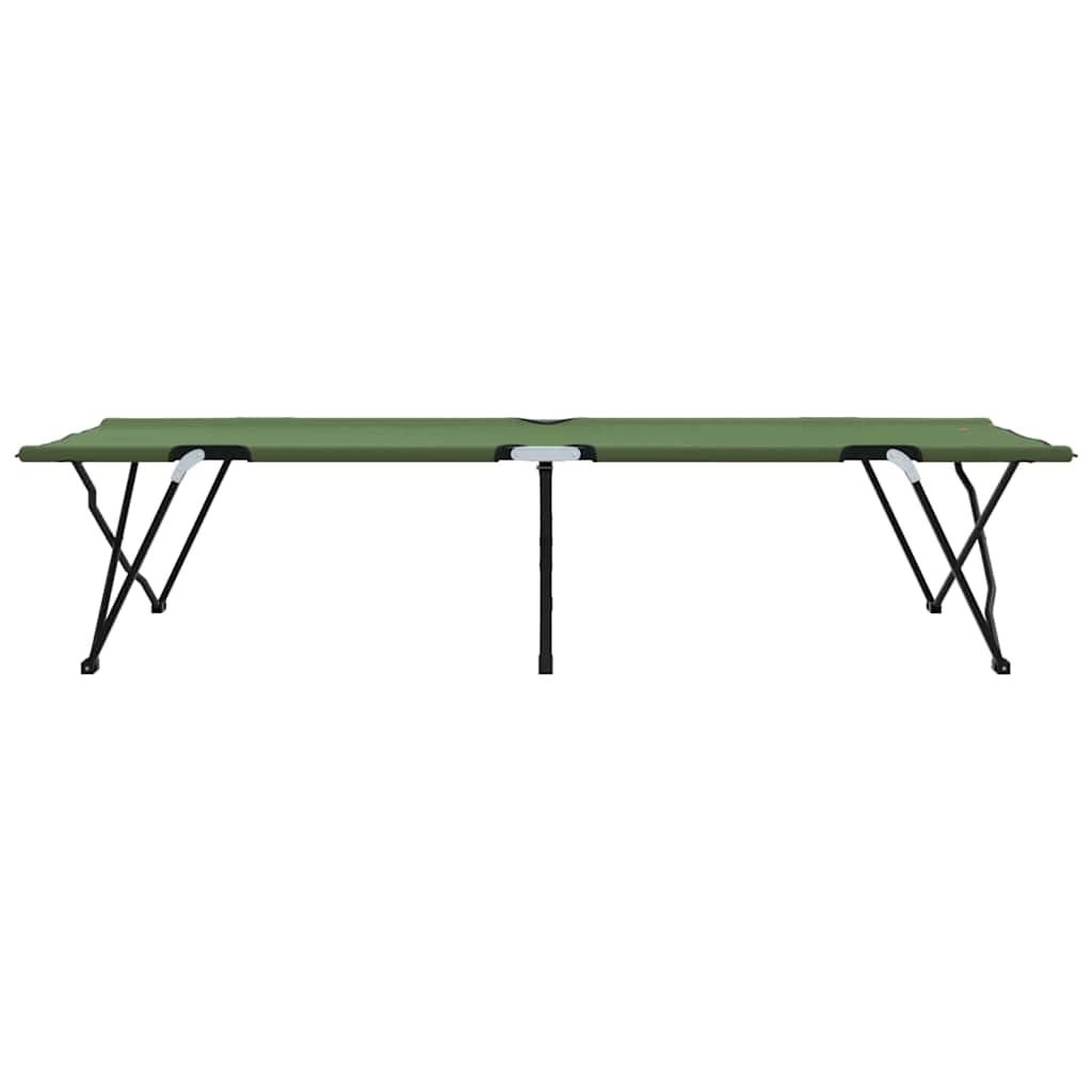 Cama de Camping Dobrável 2 pcs Amy amarelo 206 x 76 x 74 cm