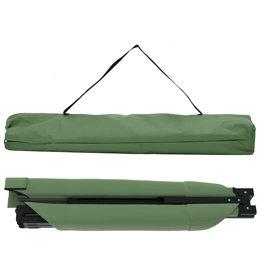 Cama de Camping Dobrável Manual Amy amarelo Tecido Oxford