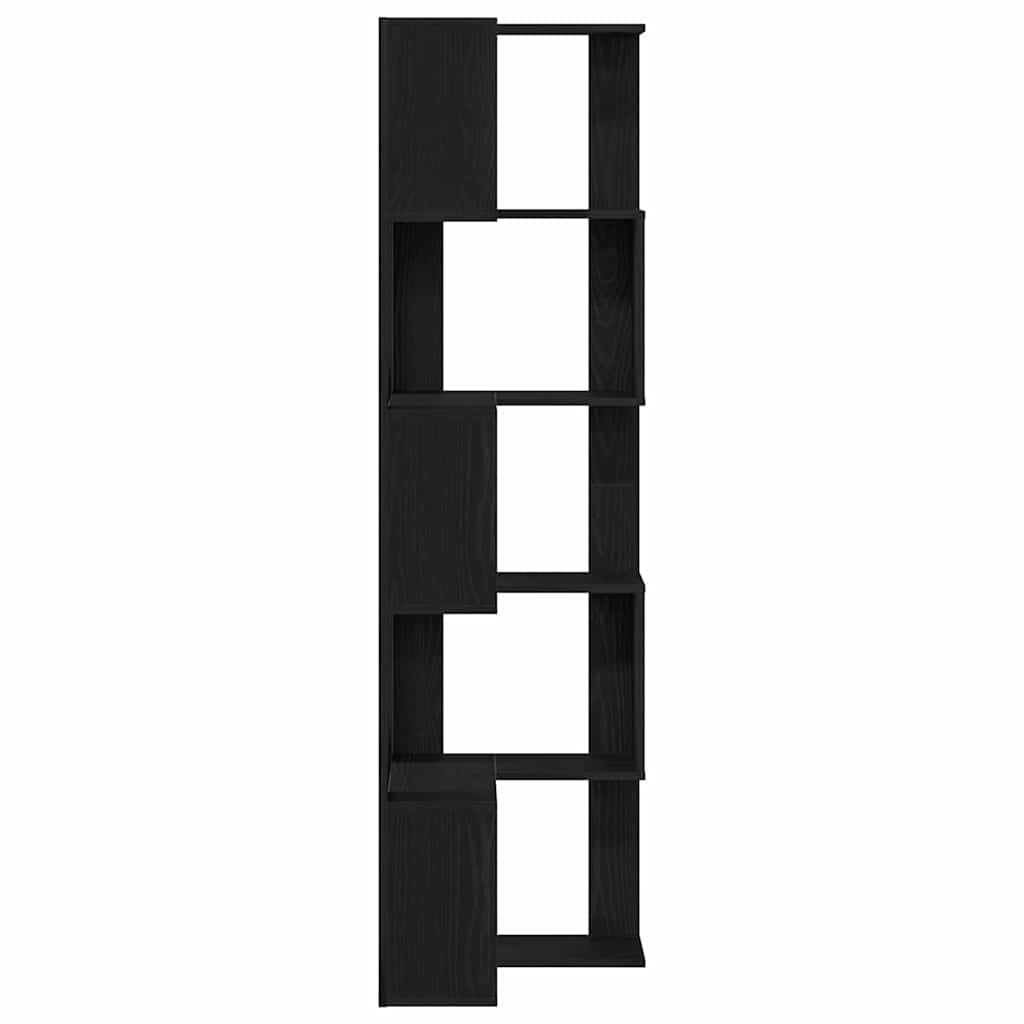 Estante de Canto Carvalho preto 50 x 50 x 179 cm