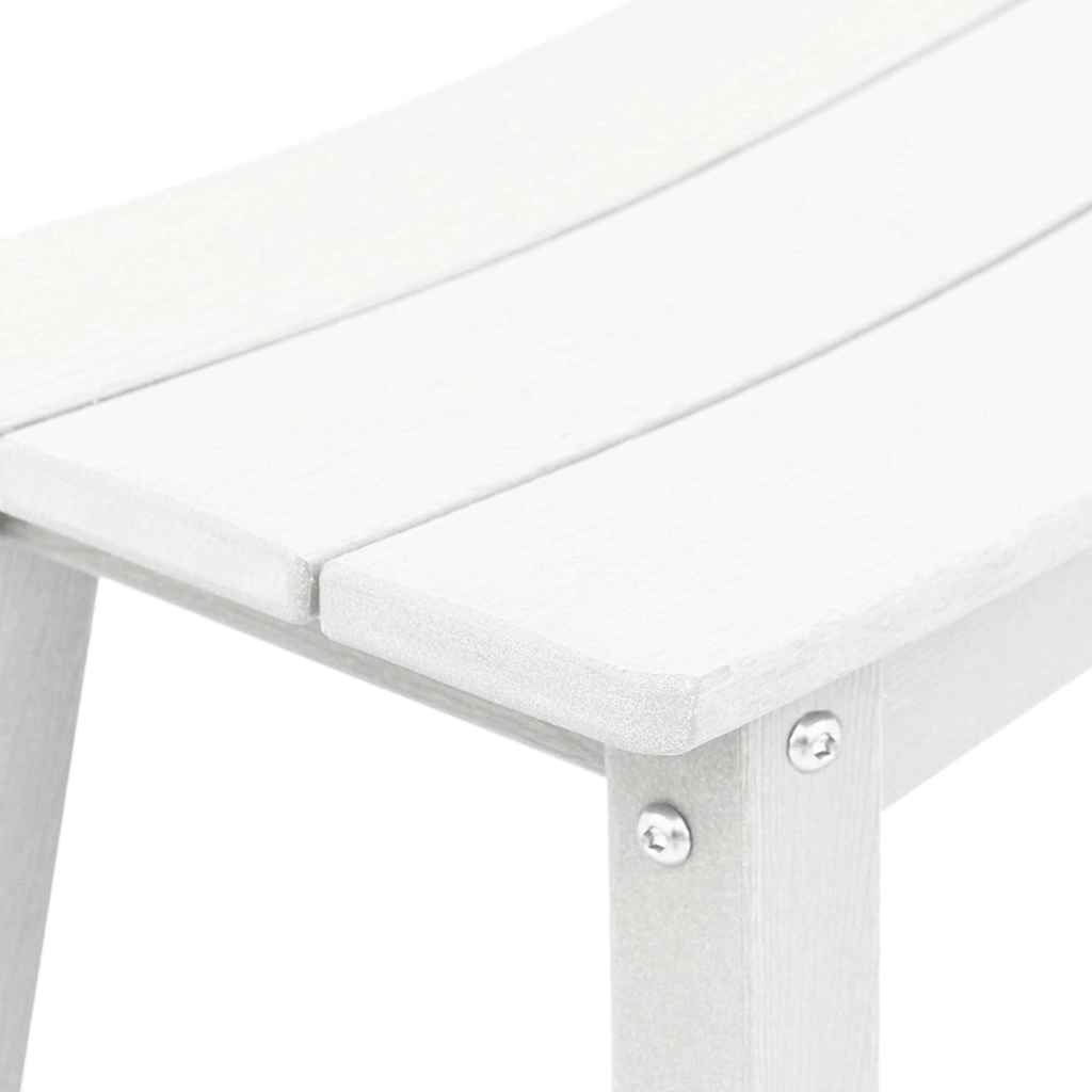 Banco de bar 2 pcs Branco 52 x 43 x 73.5cm Plástico