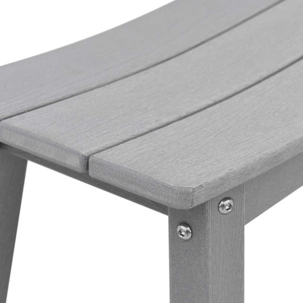 Banco de bar 2 pcs Cinzento-claro 52 x 43 x 73.5cm Plástico