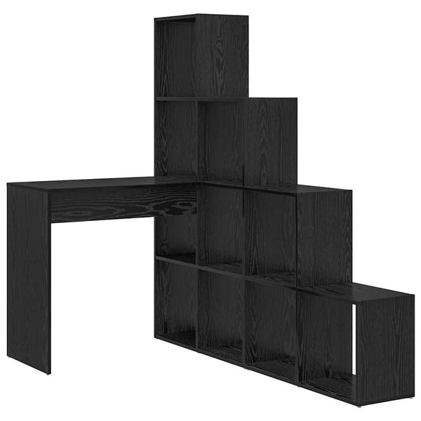 Secretária de canto Carvalho preto 101,5 x 149,5 x 149,5 cm