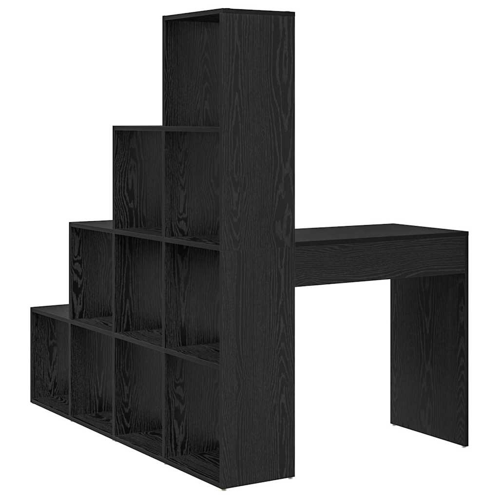 Secretária de canto Carvalho preto 101,5 x 149,5 x 149,5 cm