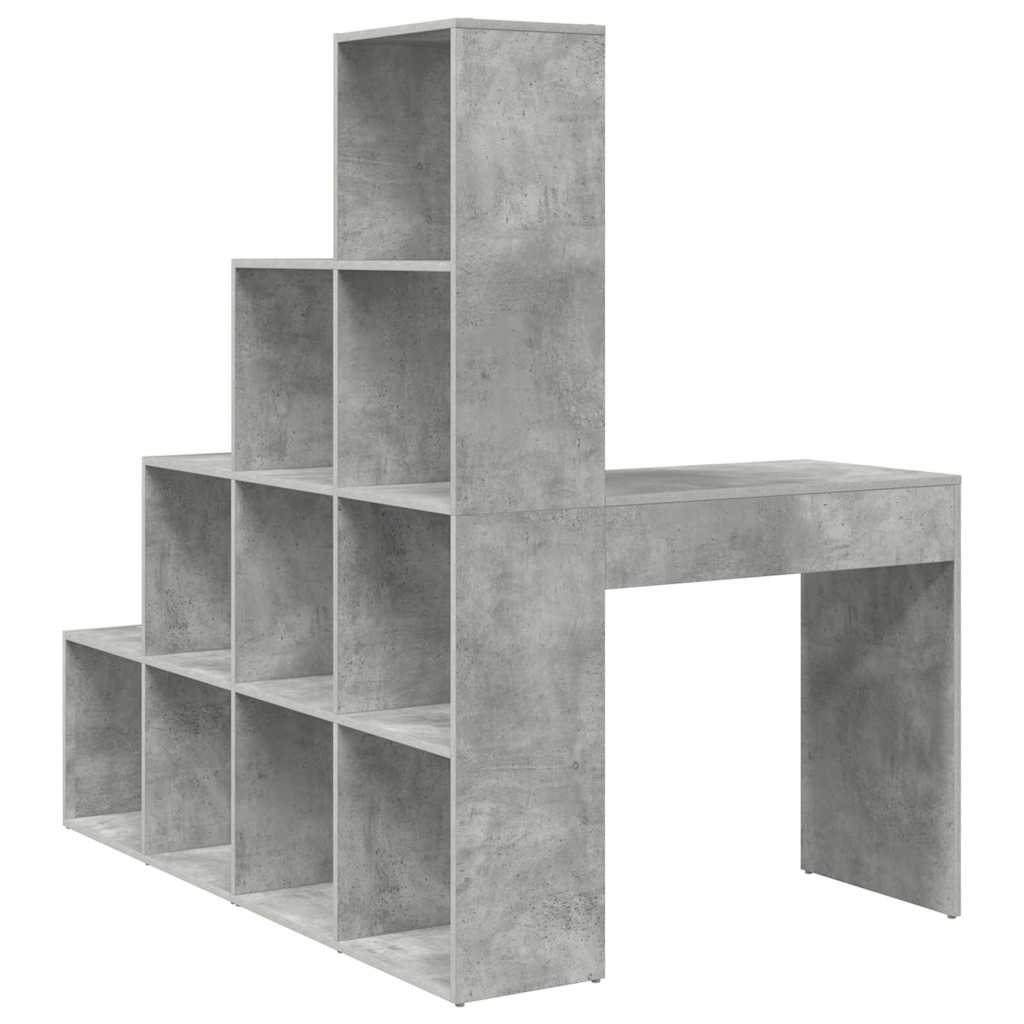 Secretária de canto Cinzento cimento 101,5 x 149,5 x 149,5 cm