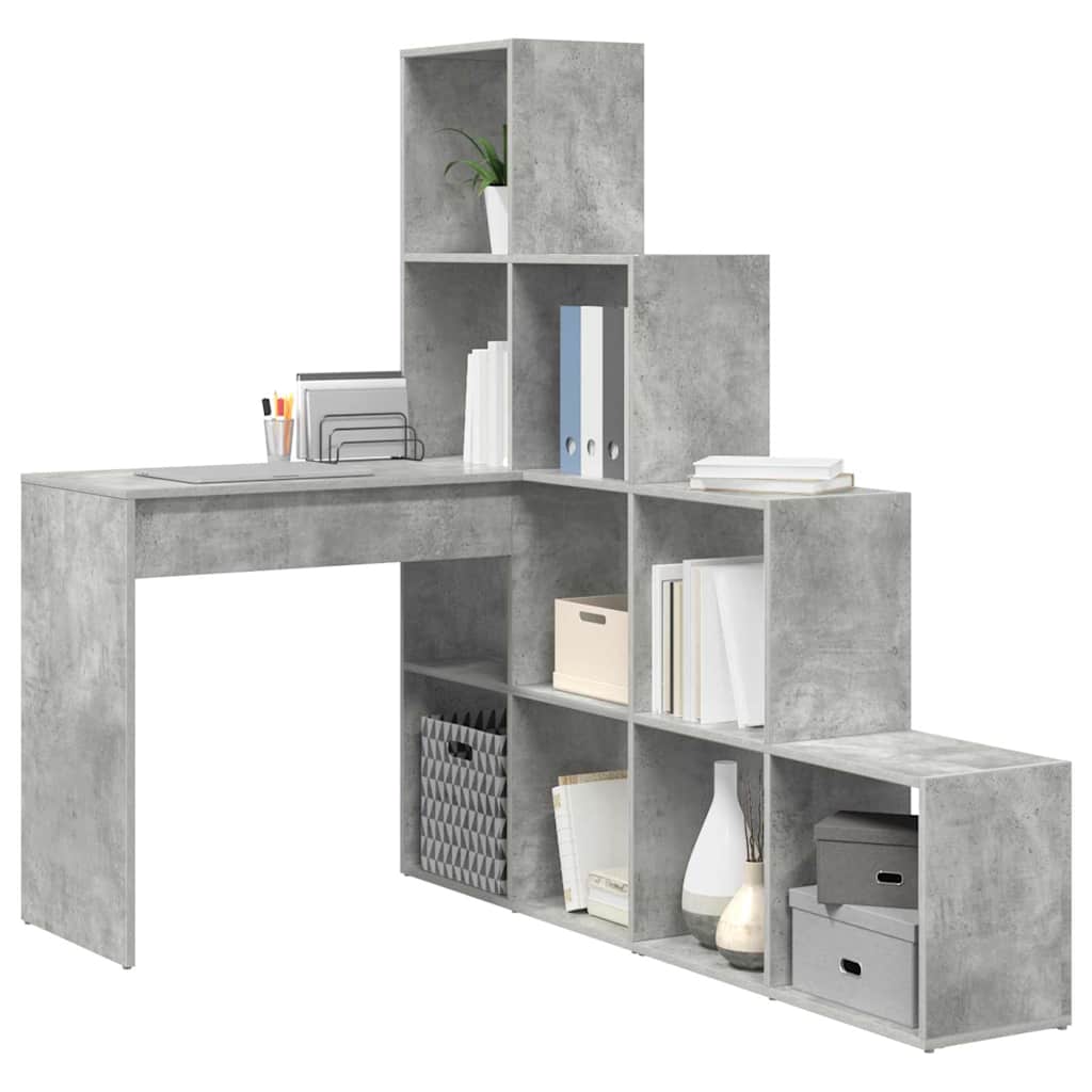 Secretária de canto Cinzento cimento 101,5 x 149,5 x 149,5 cm
