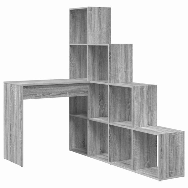 Secretária de canto Sonoma cinzento 101,5 x 149,5 x 149,5 cm