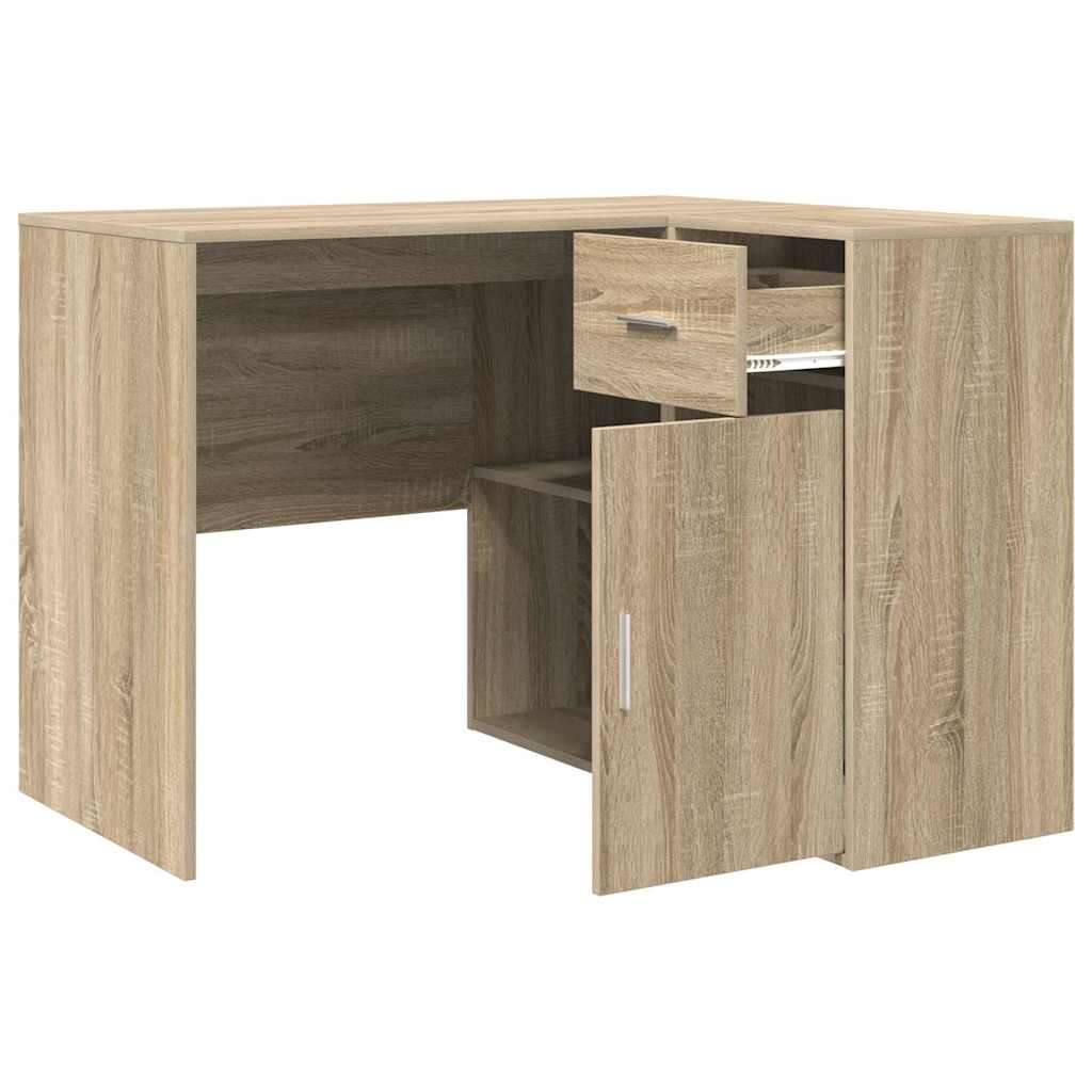 Secretária de canto 2 pcs Carvalho Sonoma 102 x 50 x 75 cm