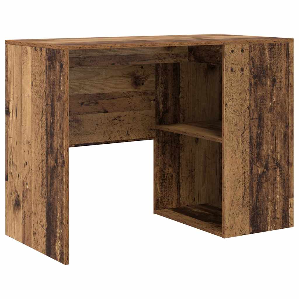Secretária de canto 2 pcs Madeira antiga 102 x 50 x 75 cm