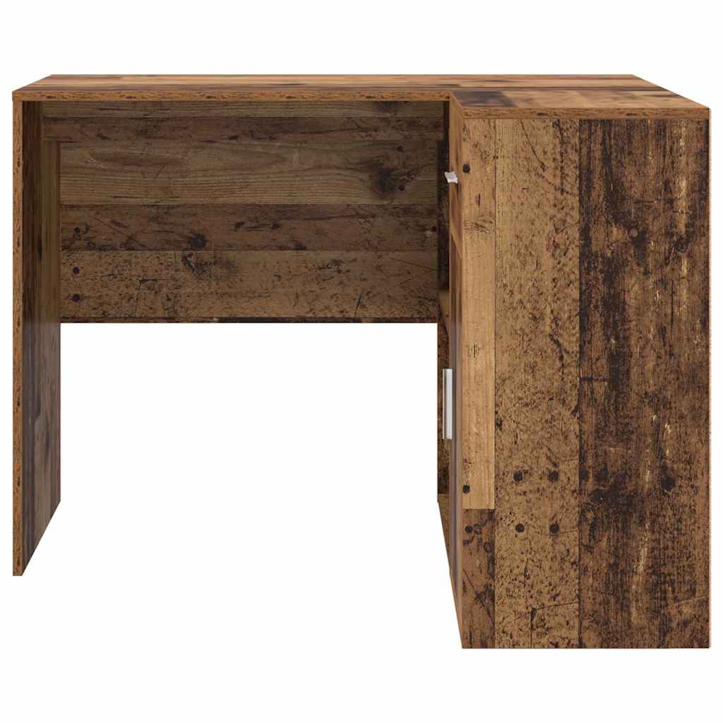 Secretária de canto 2 pcs Madeira antiga 102 x 50 x 75 cm
