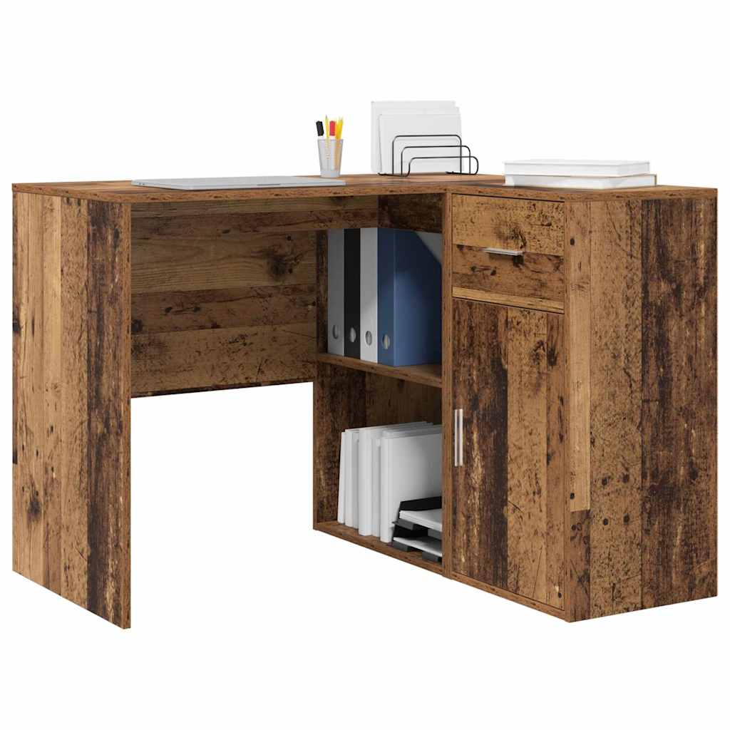 Secretária de canto 2 pcs Madeira antiga 102 x 50 x 75 cm