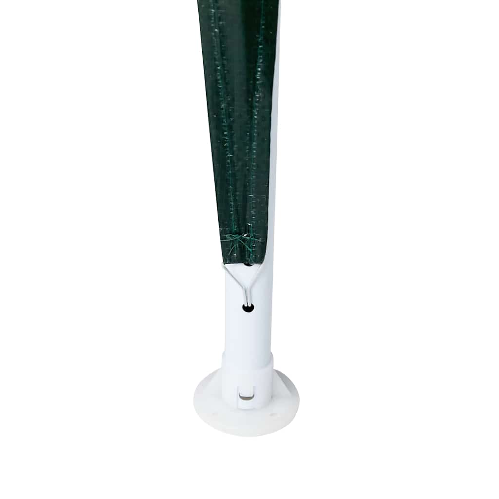 Tenda de Festa Verde, Branco 400 x 400 x 266 cm Poliéster, Aço