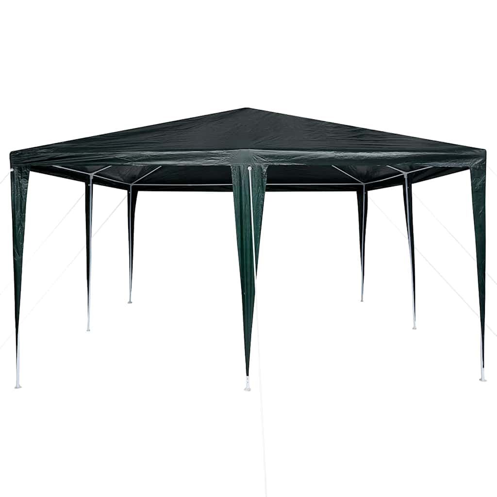 Tenda de Festa Verde, Branco 400 x 400 x 266 cm Poliéster, Aço