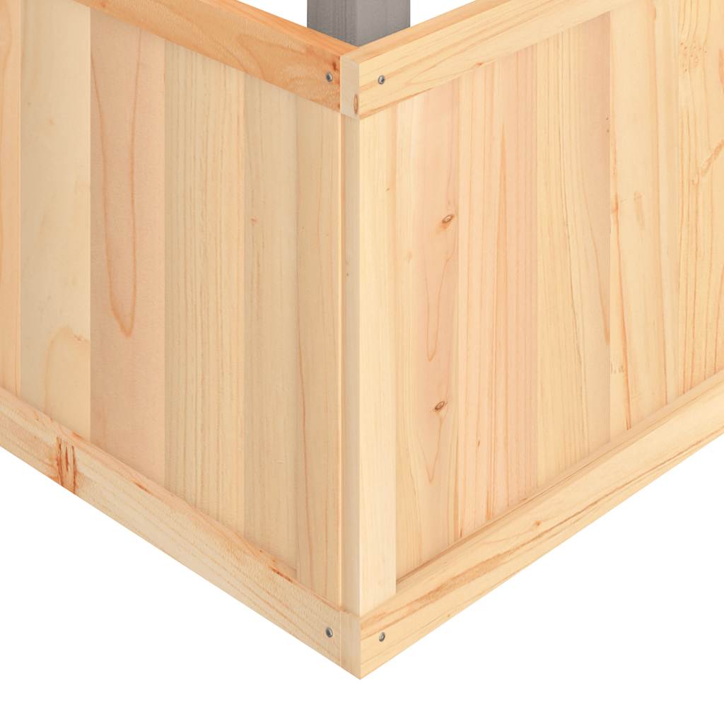 Conjunto de brincar para exterior madeira de abeto maciça