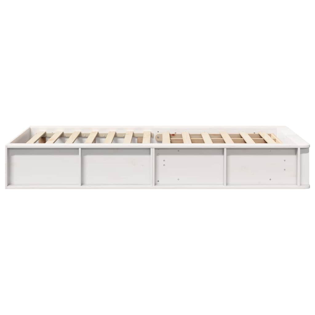 Estrutura da Cama Branco 90 x 200 cm Madeira composta