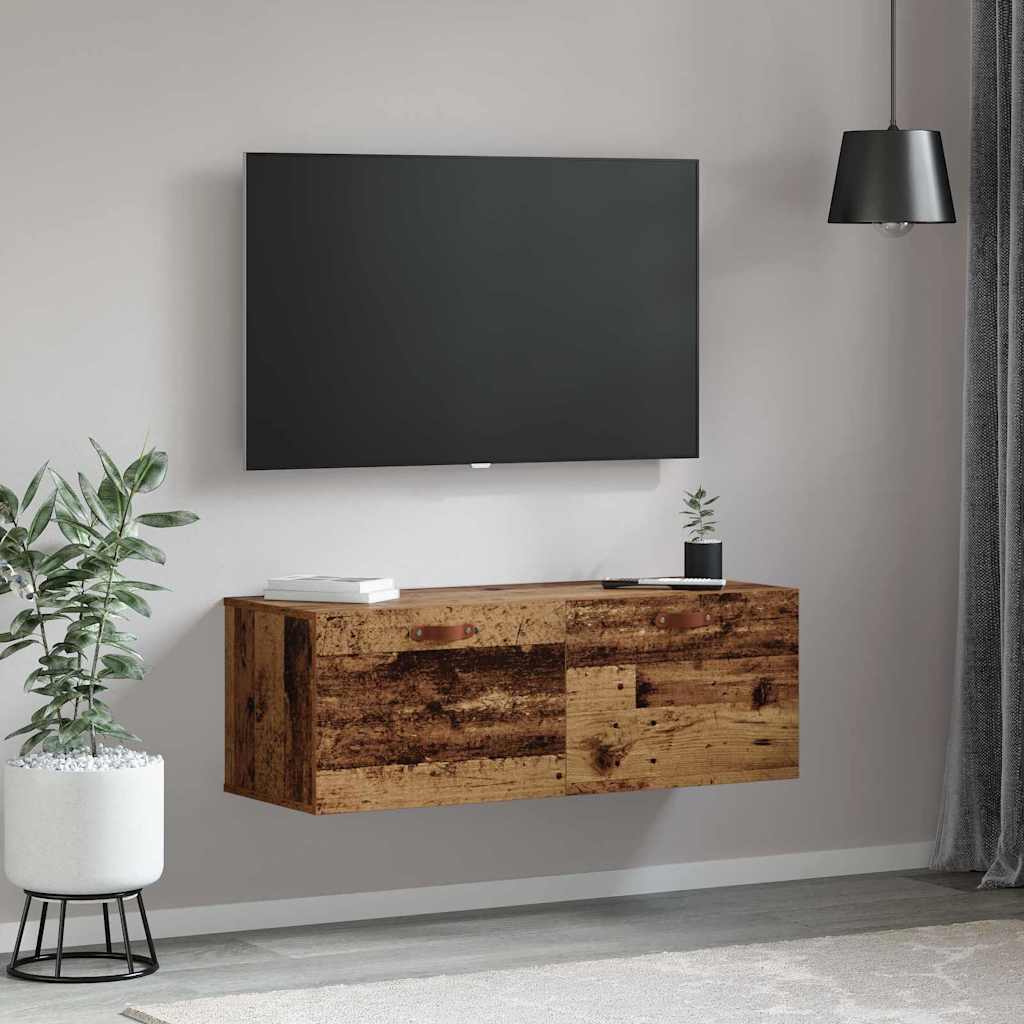 Armário de Parede Madeira antiga 100 x 36.5 x 35 cm
