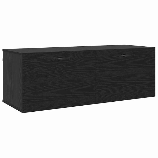 Armário de Parede Carvalho preto 100 x 36.5 x 35 cm