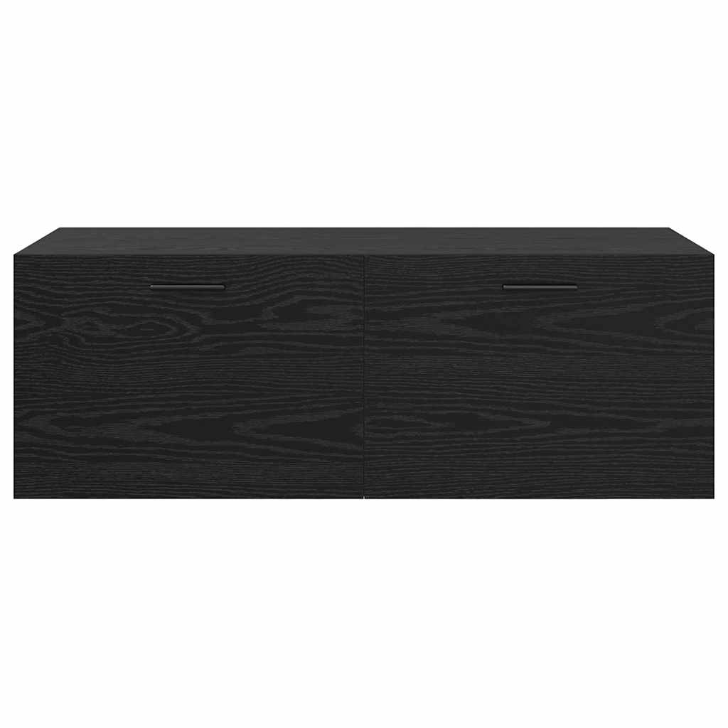 Armário de Parede Carvalho preto 100 x 36.5 x 35 cm