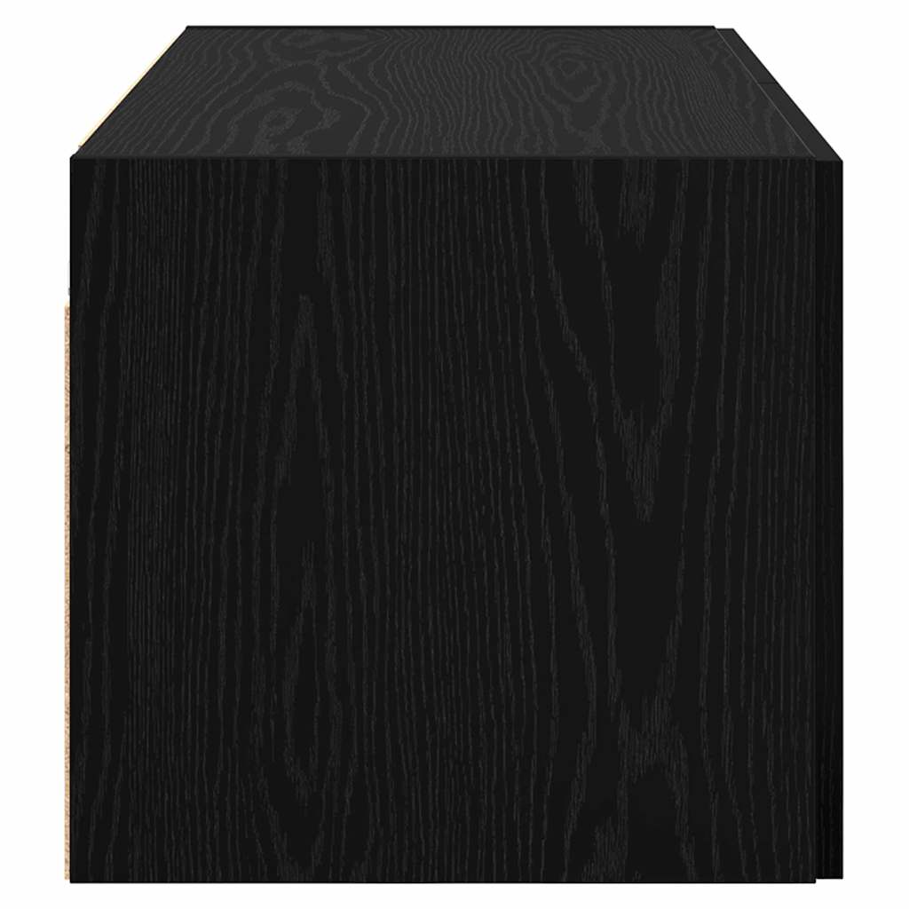 Armário de Parede Carvalho preto 80 x 42,5 x 40 cm