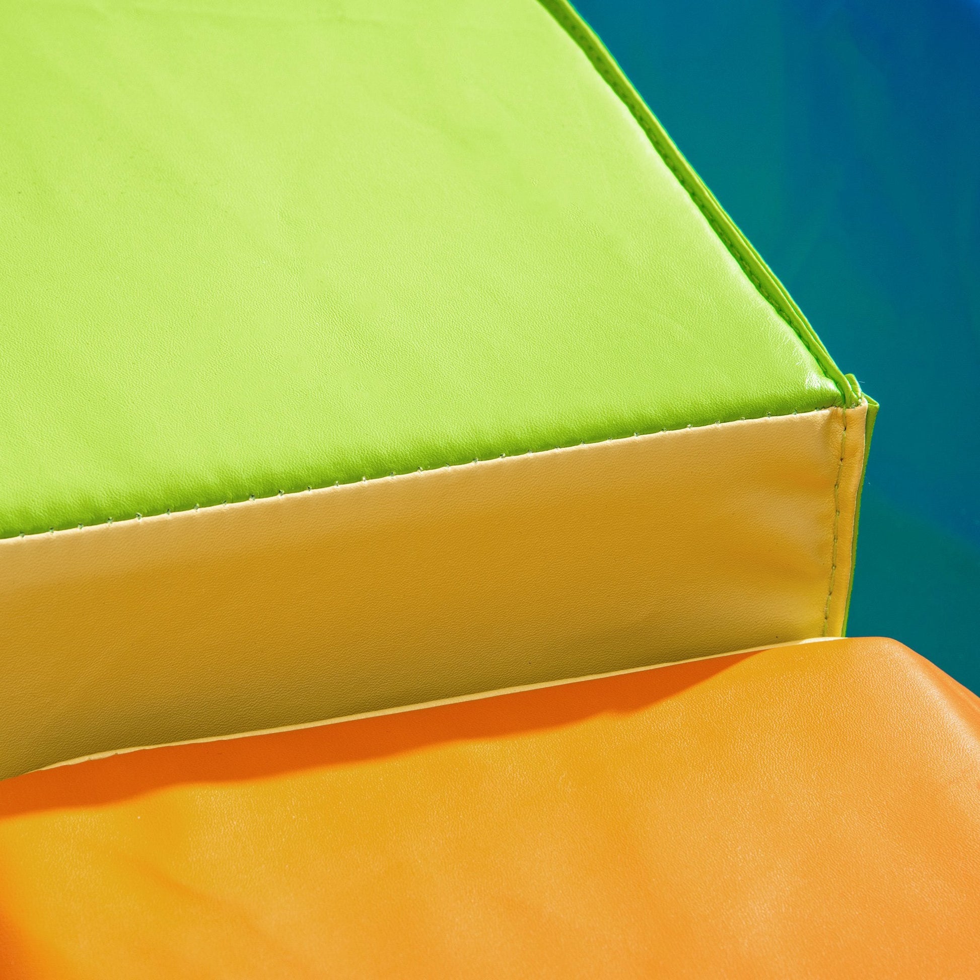 Conjunto de 5 Blocos para Crianças de 18-36 Meses Brinquedo de Construção para Aprendizagem Infantil 48x48x48cm Multicor