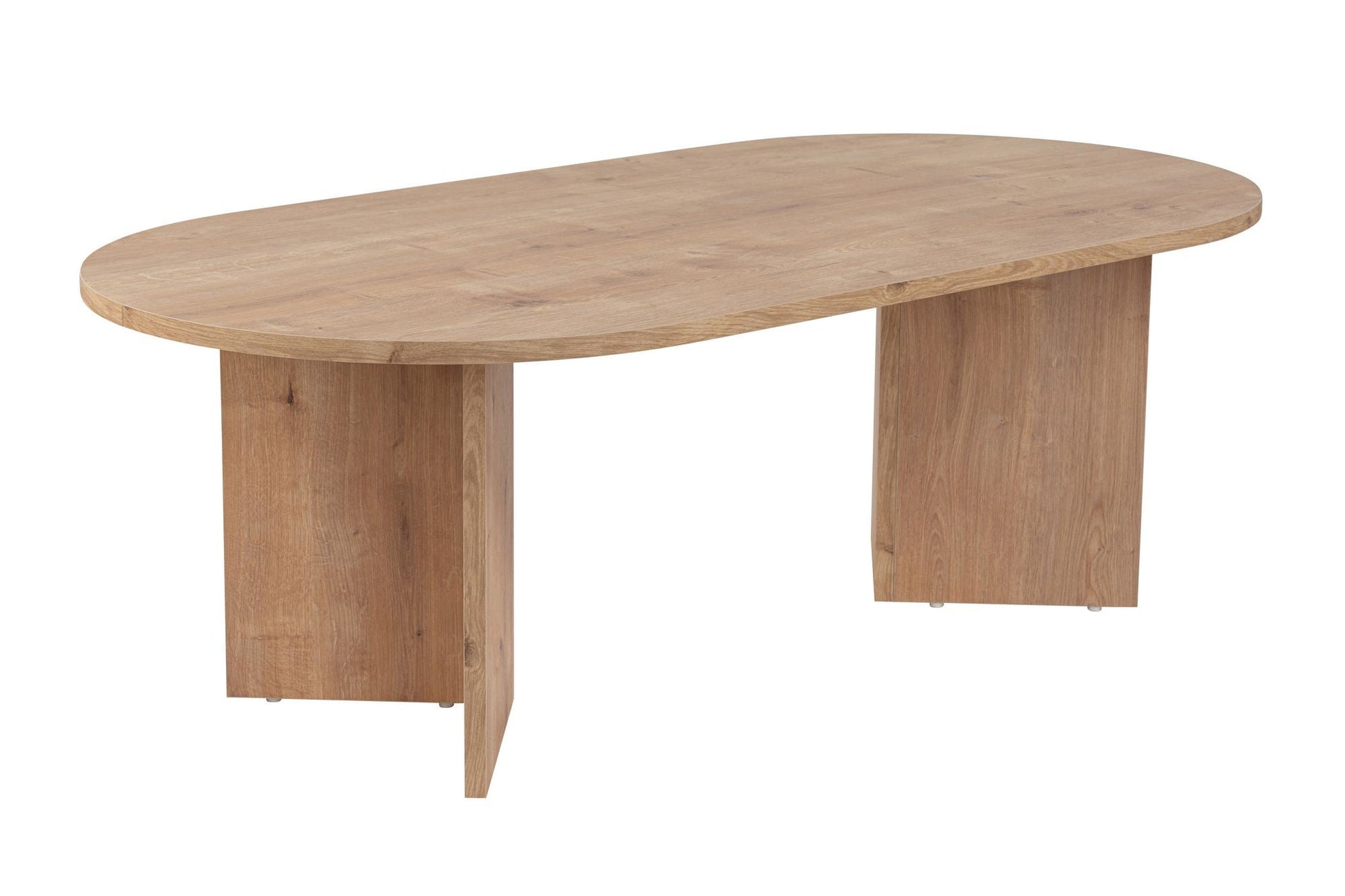 Mesa de Centro "Sable" – Carvalho Saphire , 105x65x40 cm, Design Acolhedor