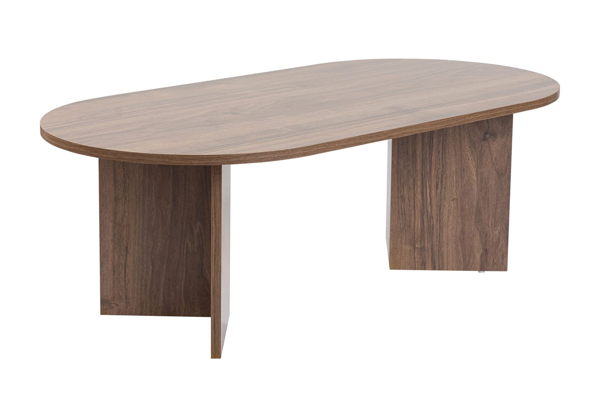 Mesa de Centro "Sable" – Nogueira, 105x65x40 cm, Design Acolhedor