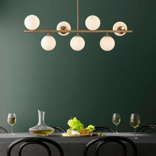 Candeeiro de Teto "Fazli" com Altura Ajustável – 113x40x46-85 cm – Design Elegante e Intemporal