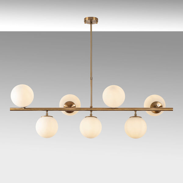Candeeiro de Teto "Fazli" com Altura Ajustável – 113x40x46-85 cm – Design Elegante e Intemporal