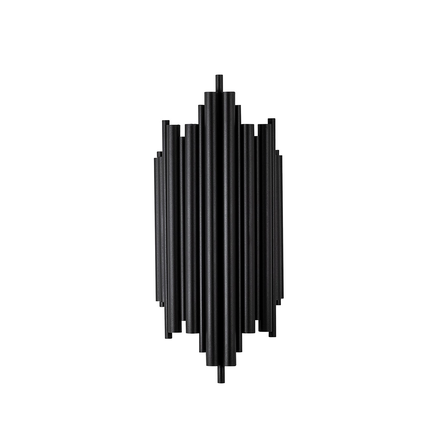 Candeeiro de Parede "Reis" – Preto – 22x11x50 cm – Design Elegante e Moderno