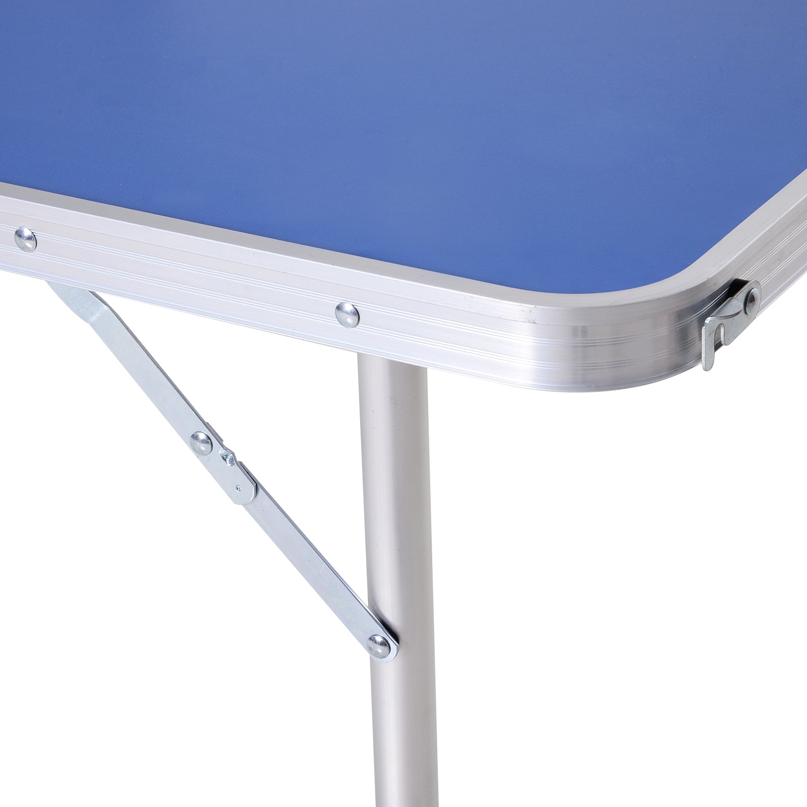 Mesa Dobrável de Pingue-pongue Altura Ajustável em 3 níveis Multifuncionais Mesa de Piquenique com Pás e Bolas de Pingue-pongue 160x80x54 / 62 / 70cm Carga máxima 30kg