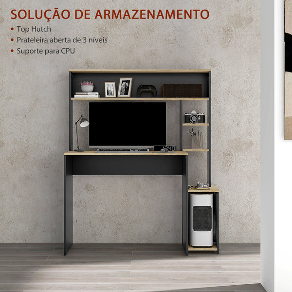 Secretária de Canto – Modelo Reykjavik – 114x45x138 – Moderna – Branco