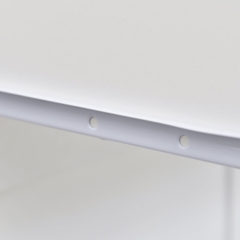 Aparador auxiliar de cozinha Armário com prateleiras internas ajustáveis e gaveta 80x48x170 cm Branco