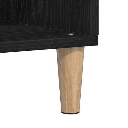 Buffet vidaXL Preto Carvalho 103,5x35x70 cm Madeira de Engenharia