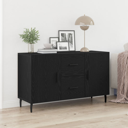 Buffet vidaXL Preto Carvalho 100x36x60 cm Madeira