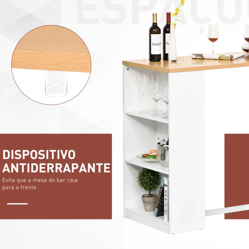 Mesa de Bar Clascky - Design Moderno - Leva-Me Contigo - Móveis & Decoração