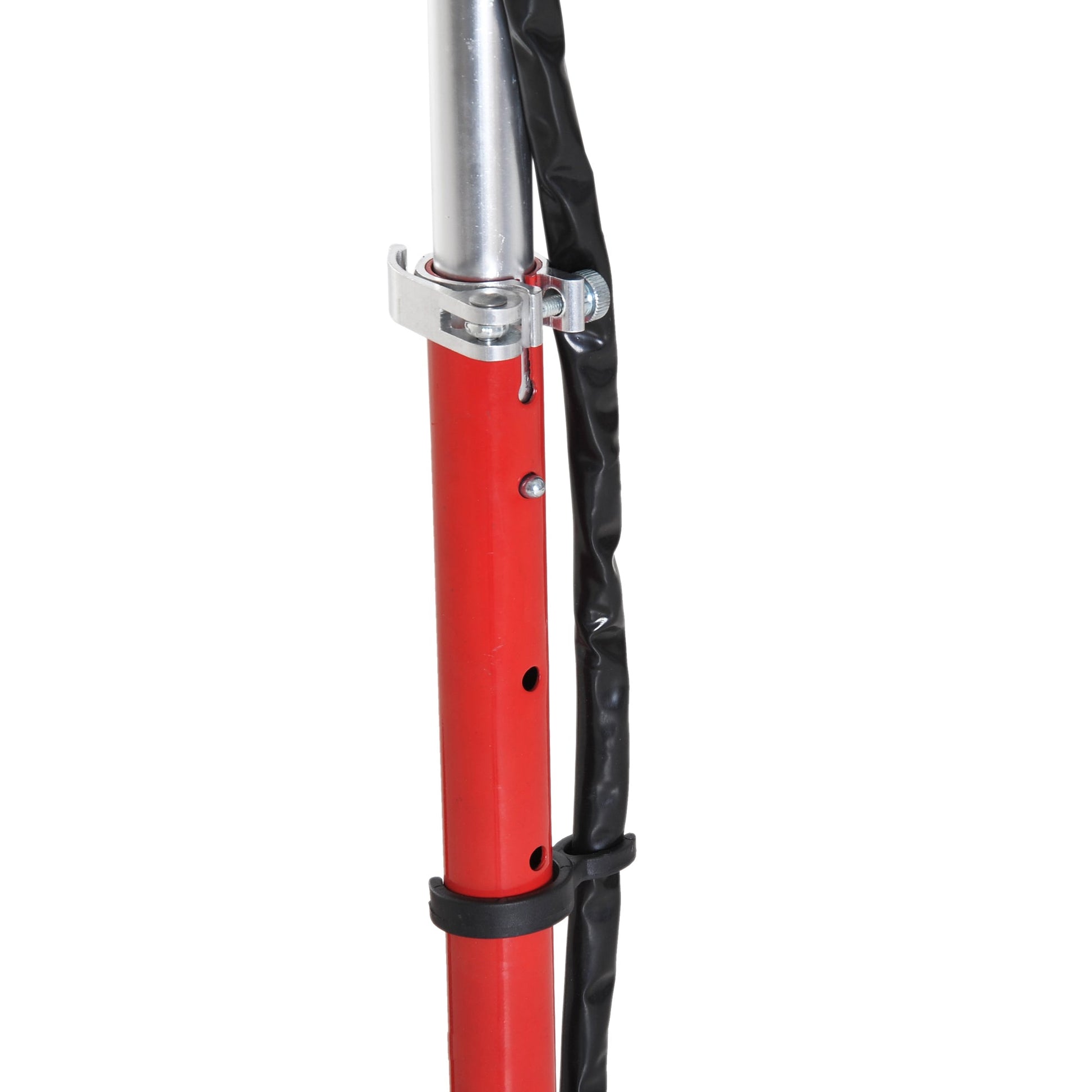 Trotinete Elétrica Criança De 7-14 Anos E-Scooter Dobrável Guiador Ajustável 12km/h Bateria Recarregável 12V Skate 120W Carga 50kg Vermelho