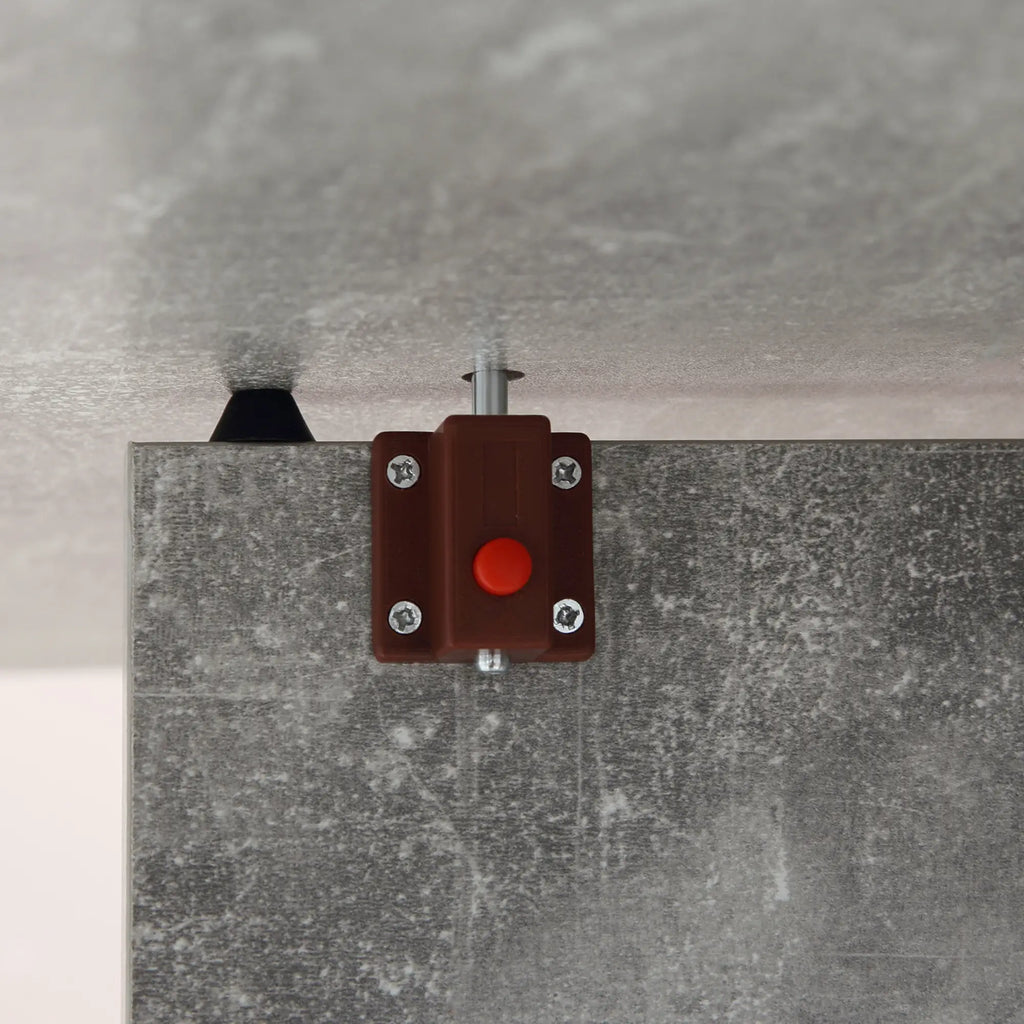Mesa de Sala de Jantar Dobrável Mesa de Madeira com 2 Prateleiras de Armazenamento e Rodas para Cozinha 75x140x74 cm Cinza