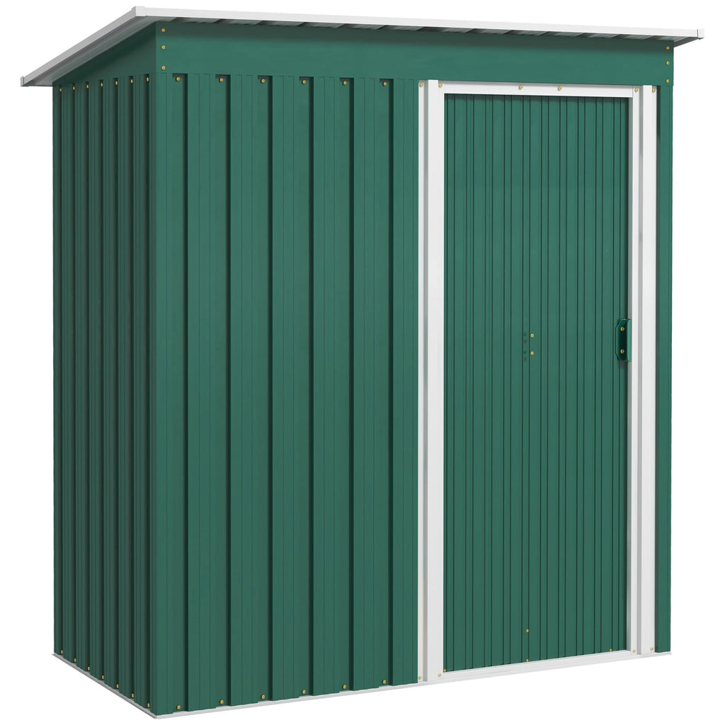 Abrigo de Jardim Metálico – 163x89x182 cm | 1,5 m² de Armazenamento - A minha loja